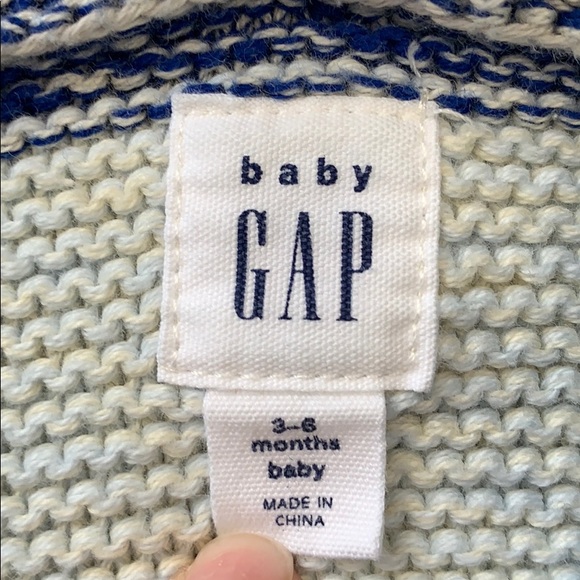 Baby Gap Unity Hoodie Stripe Sweater - Picture 3 of 3
